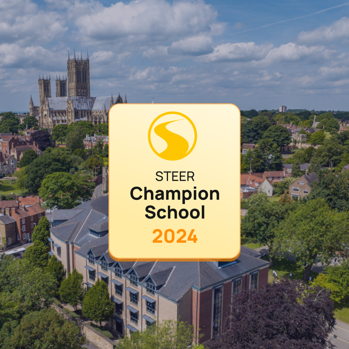 Lincoln Minster School Recognised as a STEER Champion School